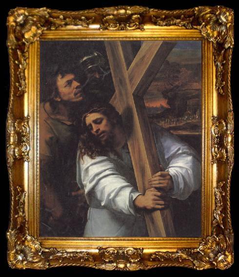 framed  Sebastiano del Piombo Jesus Carrying the Cross, ta009-2